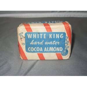  Antique White King Hard Water Cocoa Almond Soap Bar 
