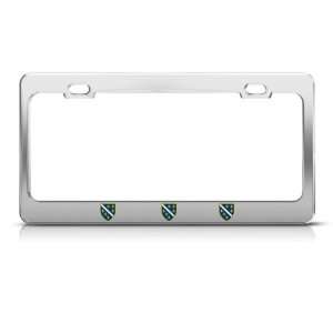 Bosnia Flag Bosnian Country license plate frame Stainless Metal Tag 