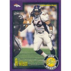  1999 Score Supplemental S29 Al Wilson Denver Broncos (RC 