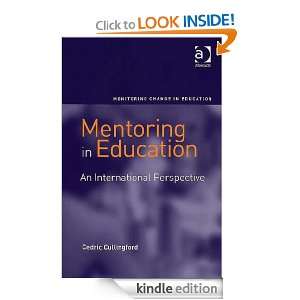 Mentoring in Education An International Perspective (Monitoring 