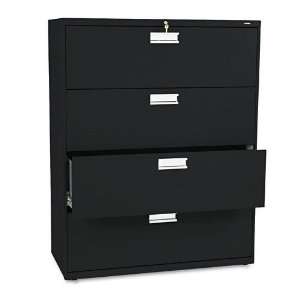   600 Series 42 4 Drawer Lateral Metal Filing Cabinet: Office Products