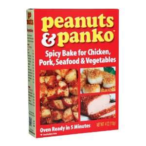 Peanuts and Panko, Spicy Bake, 4 Ounce  Grocery & Gourmet 