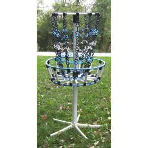  QuestAT Portable Disc Golf Basket with Portable Base 