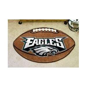 NFL PHILADELPHIA EAGLES FOOTBALL SHAPED DOOR MAT RUG *SALE*  