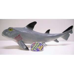  Toy Gray Shark with Squeaker: Toys & Games