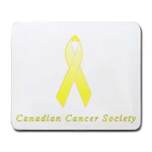 Canadian Cancer Society Awareness Ribbon Mouse Pad Office 