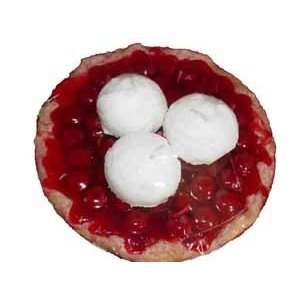  9 Inch Cherry Alamode Pie Fake Replica