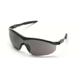 Storm Safety Glasses With Black Frame And Gray Lens