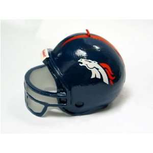   Broncos Medium Size NFL Birthday Helmet Candle