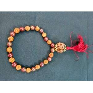   Combination Hand Mala Bracelet 27+1 Guru Bead Arts, Crafts & Sewing