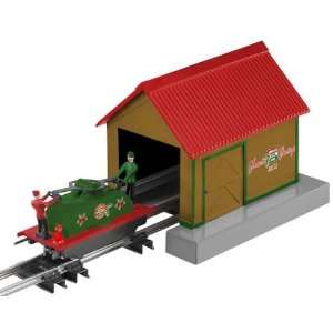  Lionel 6 48096 American Flyer Christmas Handcar w/Shed O 