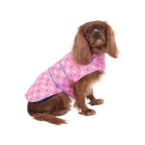    Fashion Pet Pink Heart Puffy Blanket Dog Coat SM
