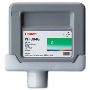 Canon PFI 304 Ink Cartridge   Green Inkjet Electronics