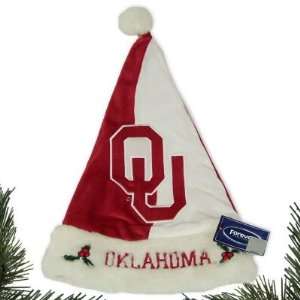   NCAA Oklahoma Sooners Colorblock Santa Hat