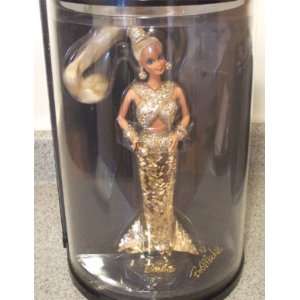  Bob Mackie Gold Barbie Doll W/case, 1990: Toys & Games