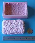 Silicone Flower 4A Soap Bar Candle candy Embed Mold