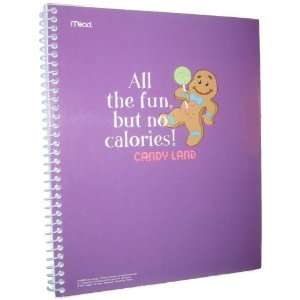    Candy Land All Fun No Calories Hasbro Game Notebook: Toys & Games