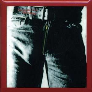  Rolling Stones   Sticky Fingers Square Button: Arts 