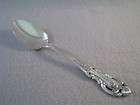 Five OClock Teaspoons Northumbria Sterling Silver NORMANDY ROSE 