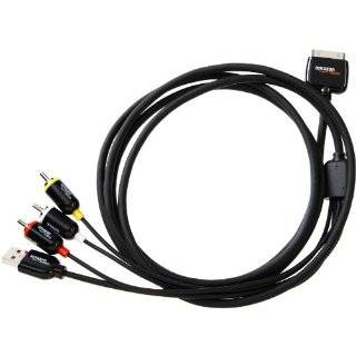 Basics Composite AV Cable for Apple iPhone, iPad, and iPod (6.5 