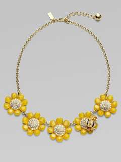 Kate Spade New York   Flower & Bee Necklace   Saks 