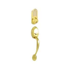  Morning Industry BQF 01P Polished Brass Keyed Entry 