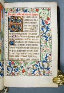   ILLUMINATED MANUSCRIPTS ON VELLUM: A FRENCH «BOOK OF HOURS»  