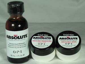 OPI ABSOLUTE Sample KIT Acrylic Nail Powder Liquid  