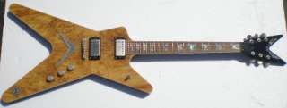 DEAN ML WOOD SERIES SPALTED MAPLE ELECTRIC GUITAR  