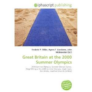  Great Britain at the 2000 Summer Olympics (9786133952263) Books
