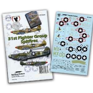  31st Fighter Group American Spitfires (1/72 decals) Toys 