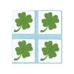   Miniature 12 Shamrock Tile Stickers sold at Miniatures Toys & Games