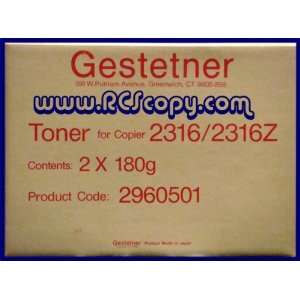   Toner (2)180 Gram Cartridges per box(Yield 5000)
