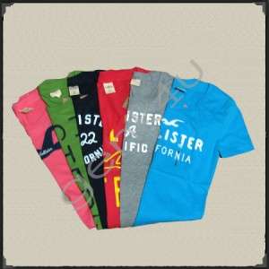 Lot of 6 2011 New Womens Hollister By Abercrombie & Fitch Tee T shirts 