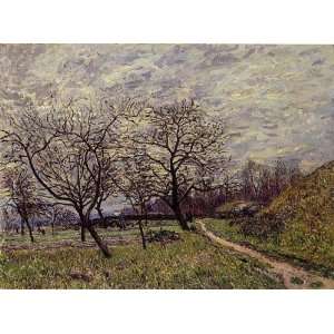   Veneux and By December Morning Alfred Sisley Ha