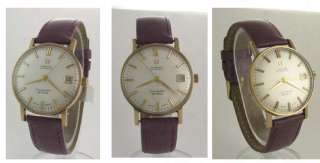 Mint 9k Gold Omega SeaMaster DeVille Gents Watch 1965  