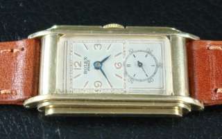 ROLEX PRINCE RAILWAY GOLD FILLED. FROM 1930S.  