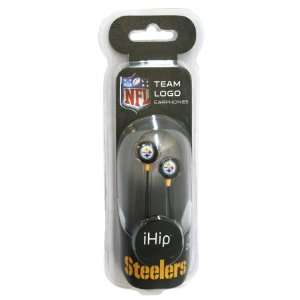  NFL Logo Football Earbuds   Pittsburgh Steelers Sports 