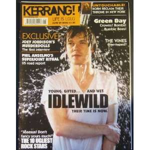  Kerrang Issue 910 (Idlewild cover) Idlewild Books