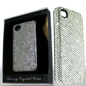 Apple iPhone 4G 4 G / 4S 4 S Cell Phone Deluxe Luxury Full Crystals 