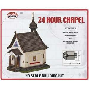  Model Power   24 Hour Chapel Building Kit HO (Trains 