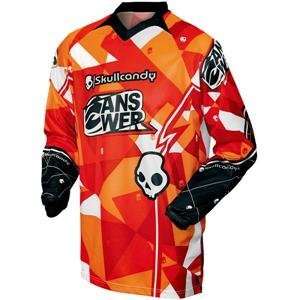  Answer Racing Skullcandy Jersey   X Large/Red Automotive