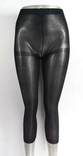 length opaque black leggings/footless/tights  