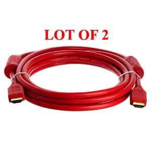   CABLE for HDTV/DVD PLAYER HD LCD TV(Red): Computers & Accessories