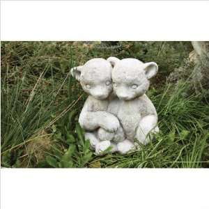 OrlandiStatuary FS8245 Animals Twin Bear Cubs Statue 