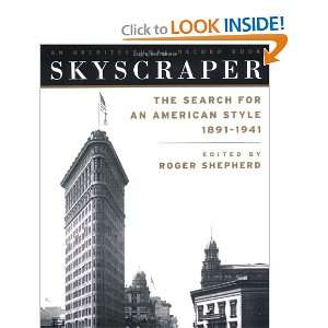   for an American Style 1891 1941 (9780071369701) Roger Shepherd Books