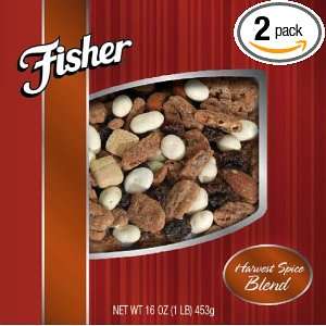 Fisher Nuts Harvest Spice Blend, 13 Ounce Boxes (Pack of 2)  