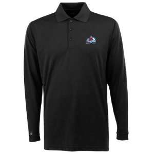  Colorado Avalanche Long Sleeve Polo Shirt (Team Color 