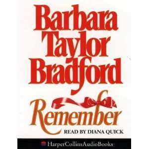  Remember (9780001046450) Barbara Taylor Bradford Books