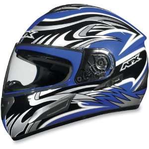 AFX FX 100 Sun Shield Helmet, Blue Multi, Size XS, Primary Color 